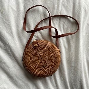 Bali raffia straw bag